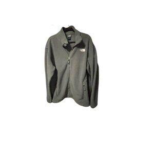 The North Face Men’s Fleece Jacket Zipper Front Long Sleeve Logo Size XXL